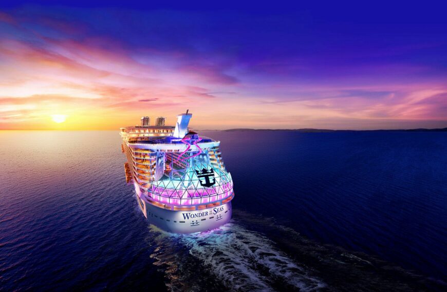 Wonder of the Seas, la nave da crociera più grande del mondo, debutterà in Europa e negli USA