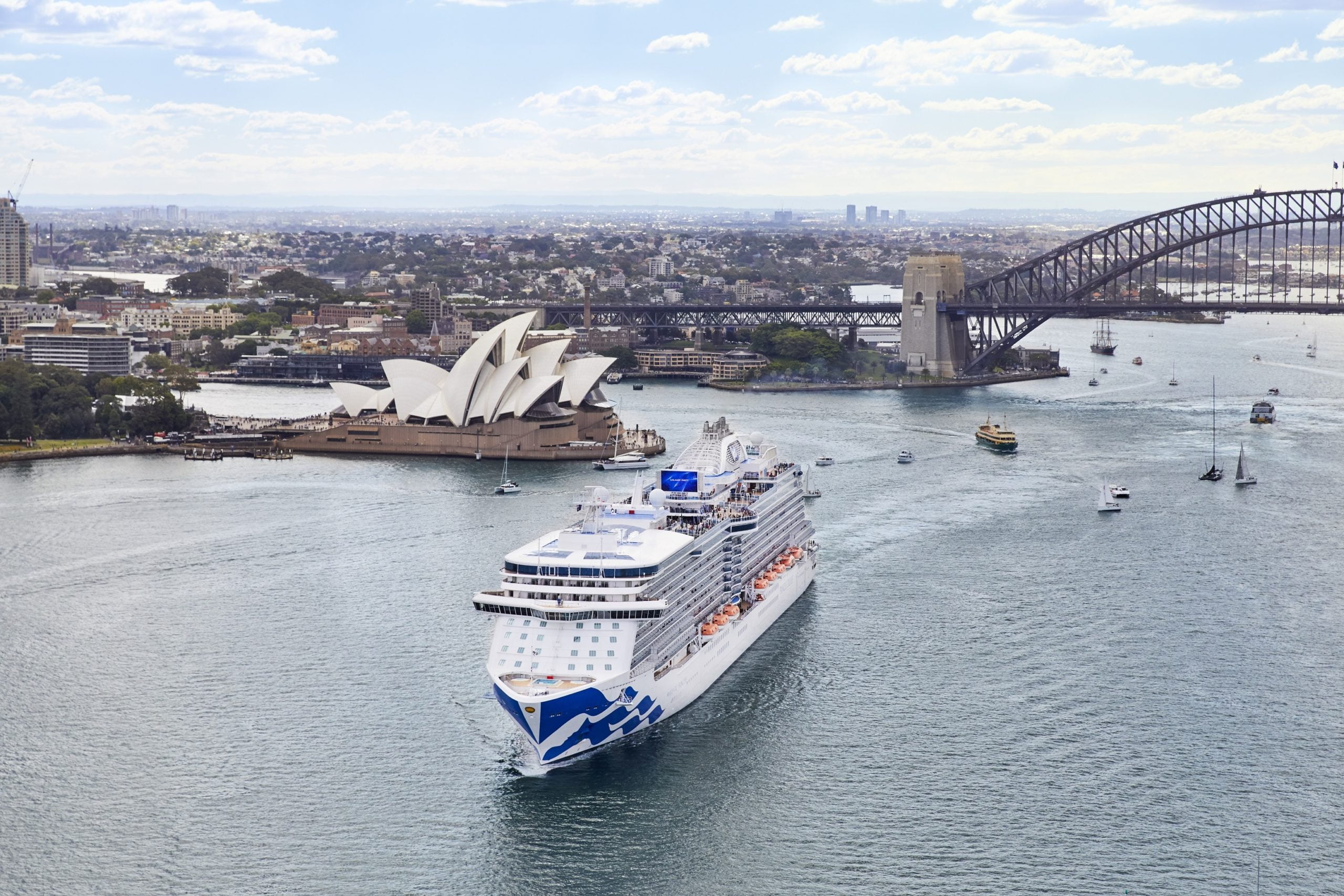 Princess Cruises estende la pausa volontaria delle operazioni in Australia e Nuova Zelanda fino a maggio 2021