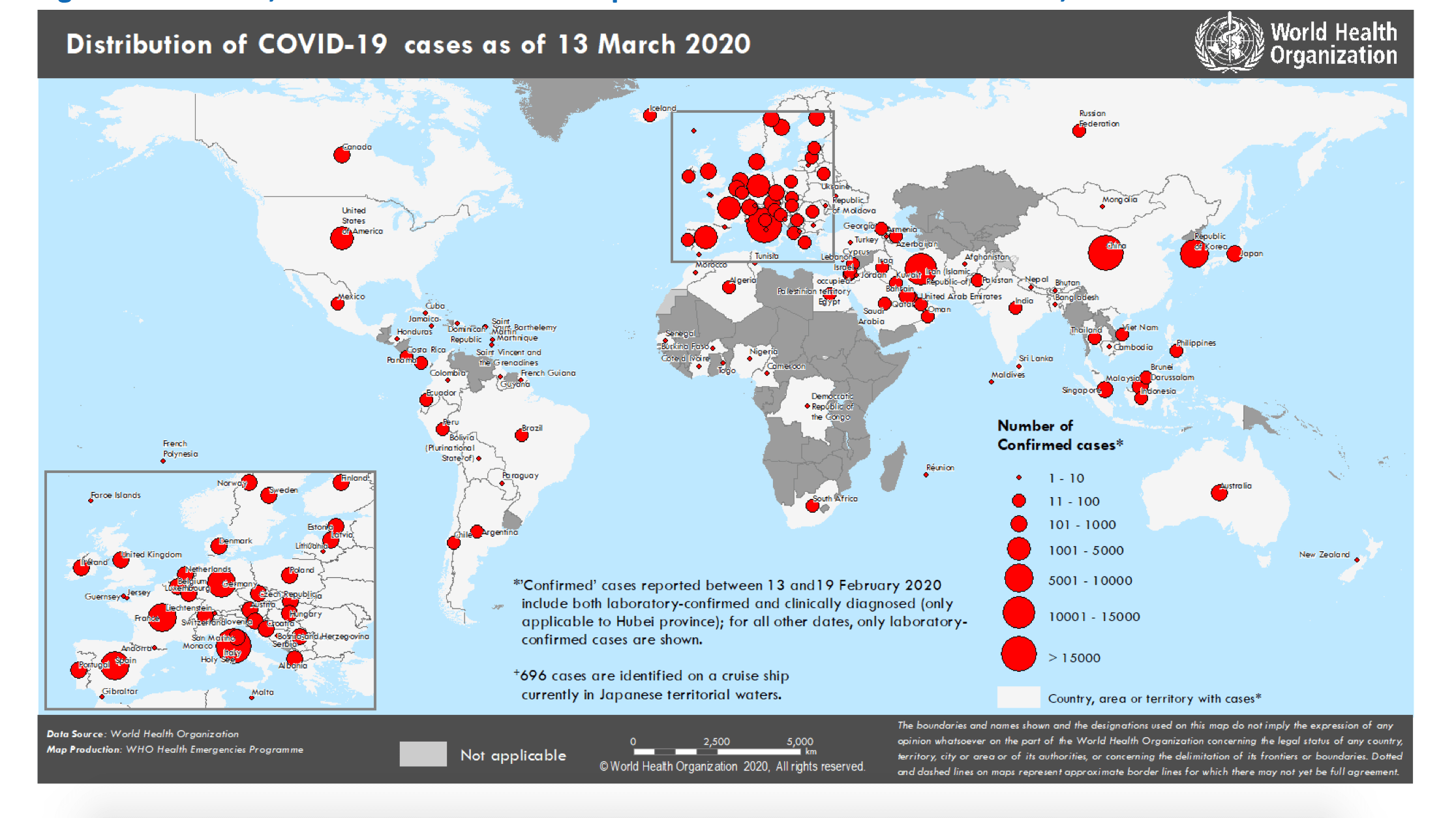 Coronavirus 2019 (COVID-19) – aggiornamento globale – 14 marzo 2020